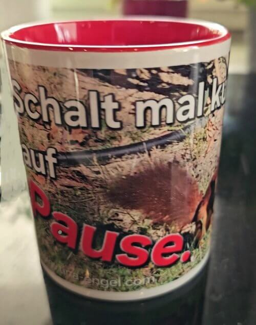 Tasse - "Auf Pause"